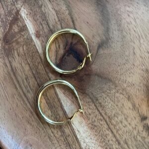 Gold plated Hoop Earrings
